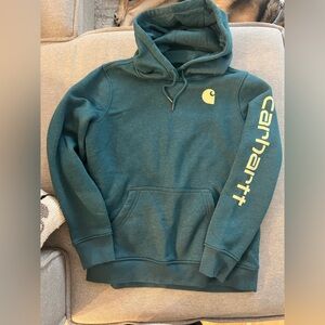 Carhartt Green Sweatshirt Hoodie